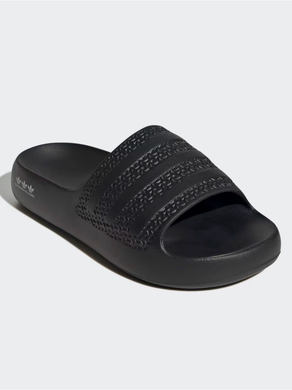 NWOT Adidas Adilette Ayoon Slides, Black, Size 8